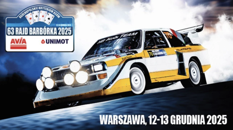 Zagłosuj w aplikacji Barbórki i wygraj przejazd życia po Karowej! Rajd już w najbliższą sobotę – 13 grudnia. Ponad 90 załóg i niesamowita atrakcja dla fanów